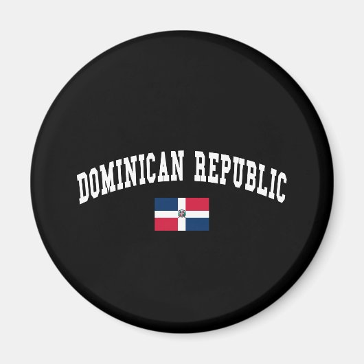 DOMINICAANSE REPUBLIEK MAGNEET (Voorkant)