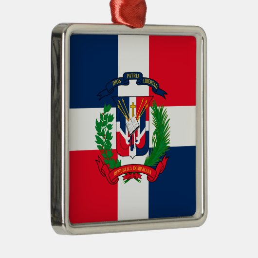 Dominicaanse Republiek Metalen Ornament (Rechts)