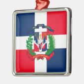 Dominicaanse Republiek Metalen Ornament (Links)