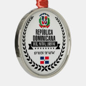 Dominicaanse Republiek Metalen Ornament (Rechts)