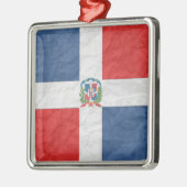 Dominicaanse Republiek Metalen Ornament (Links)