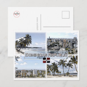 Dominicaanse Republiek - Mozaïek - Briefkaart