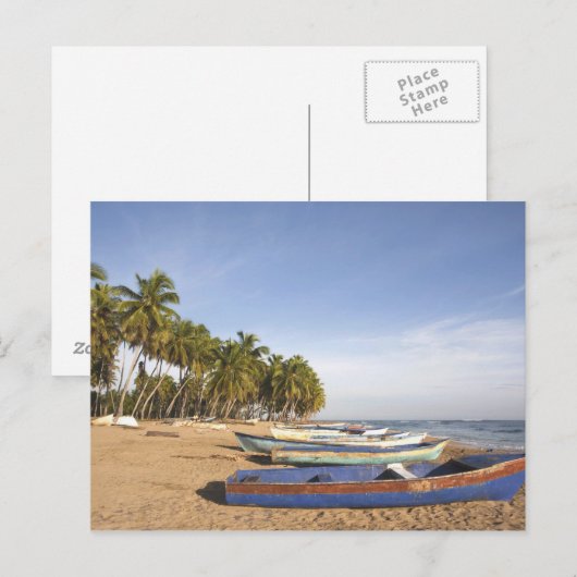 Dominicaanse Republiek, Noordkust, Nagua, Playa Briefkaart (Voorkant / Achterkant)