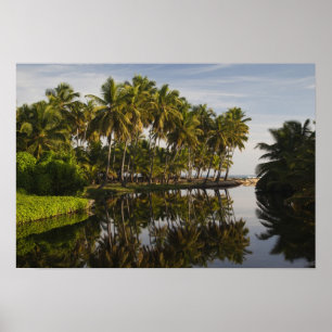 Dominicaanse Republiek, Noordkust, Nagua, strand Poster