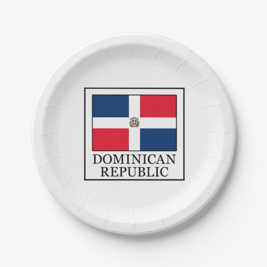 Dominicaanse Republiek Papieren Bordje