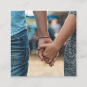 Dominicaanse Republiek Paspoort bruiloft QR Informatiekaartje (Achterkant)