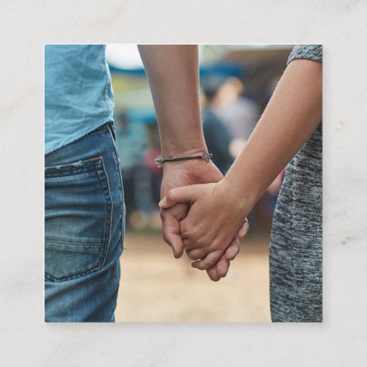 Dominicaanse Republiek Paspoort bruiloft QR Informatiekaartje (Achterkant)