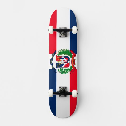 Dominicaanse Republiek Persoonlijk Skateboard (Voorkant)