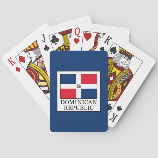Dominicaanse Republiek Pokerkaarten (Achterkant)