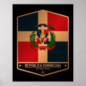 Dominicaanse Republiek Poster (Voorkant)
