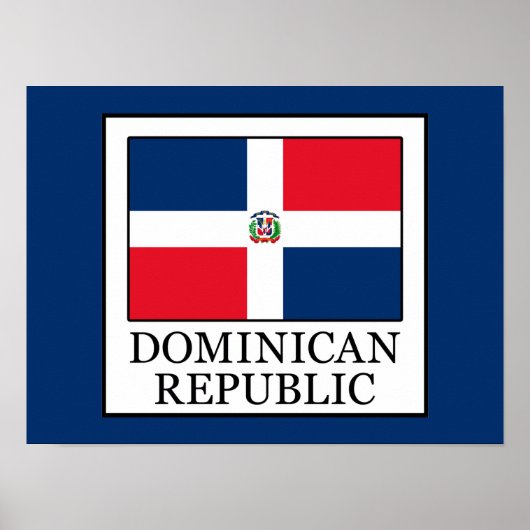 Dominicaanse Republiek Poster (Voorkant)