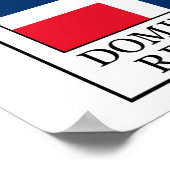 Dominicaanse Republiek Poster (Hoek)
