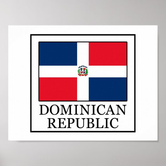 Dominicaanse Republiek Poster (Voorkant)