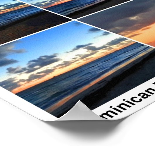 Dominicaanse Republiek - Poster (Hoek)