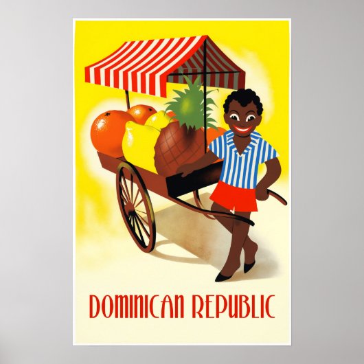 Dominicaanse Republiek Poster  (Voorkant)
