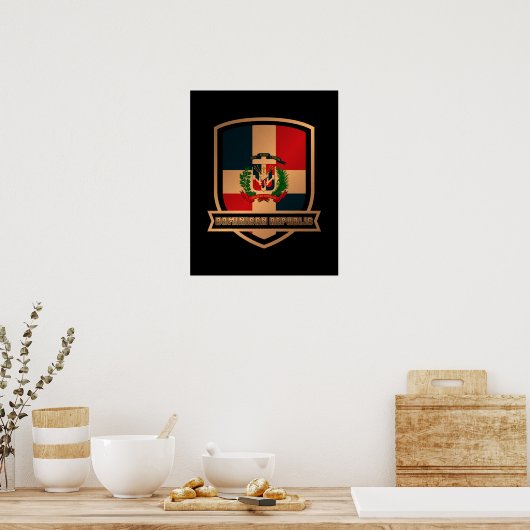 Dominicaanse Republiek Poster (Keuken)