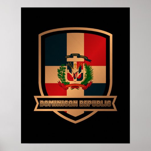 Dominicaanse Republiek Poster (Voorkant)