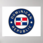 Dominicaanse Republiek Poster (Voorkant)