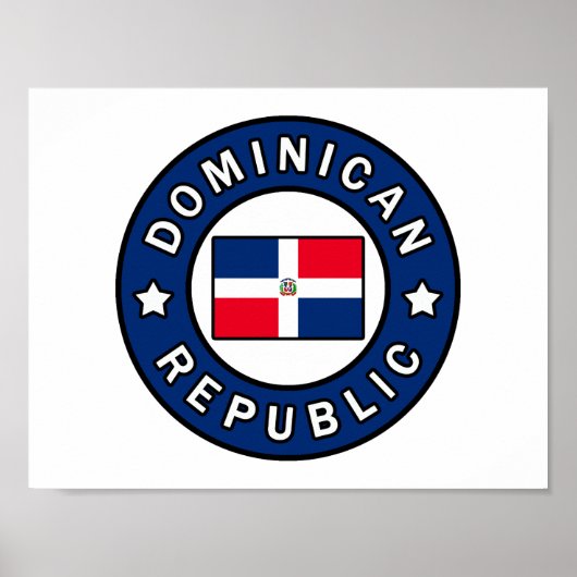 Dominicaanse Republiek Poster (Voorkant)
