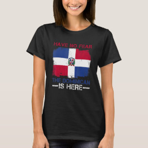 Dominicaanse republiek Pride voor een rode Dominic T-shirt