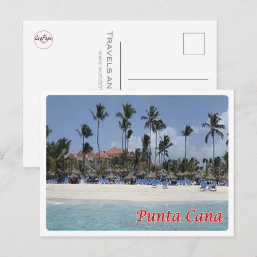 Dominicaanse Republiek - Punta Cana - Briefkaart (Voorkant / Achterkant)