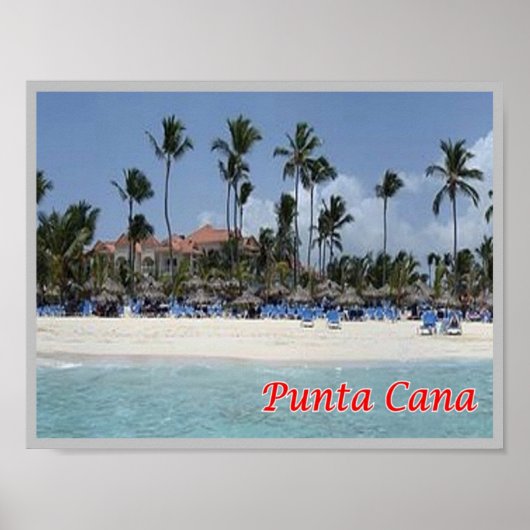 Dominicaanse Republiek - Punta Cana - Poster (Voorkant)