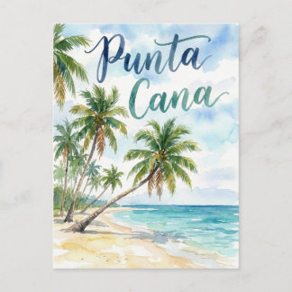 Dominicaanse Republiek Punta Cana Strand Briefkaart