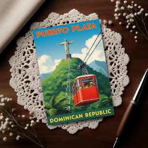 Dominicaanse Republiek: reizen in de jaren 60  Briefkaart