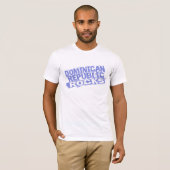 Dominicaanse Republiek Rocks T-shirt (Voorkant volledig)