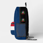 Dominicaanse Republiek, rugzak, Dominicaanse Vlag Bedrukte Rugzak (Rechts)