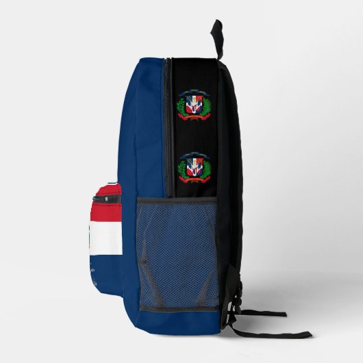 Dominicaanse Republiek, rugzak, Dominicaanse Vlag Bedrukte Rugzak (Rechts)