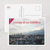 Dominicaanse Republiek - Santiago de los Caballero Briefkaart (Voorkant / Achterkant)