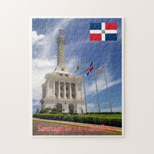 Dominicaanse Republiek - Santiago de Los Caballero Legpuzzel (Verticaal)