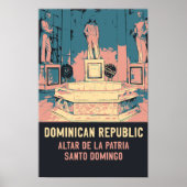 Dominicaanse Republiek Santo Domingo Altar la Patr Poster (Voorkant)