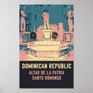 Dominicaanse Republiek Santo Domingo Altar la Patr Poster