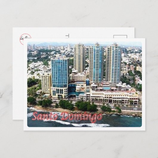 Dominicaanse Republiek - Santo Domingo - Briefkaart (Voorkant / Achterkant)