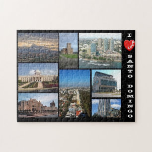 Dominicaanse Republiek - Santo Domingo - I Love - Legpuzzel