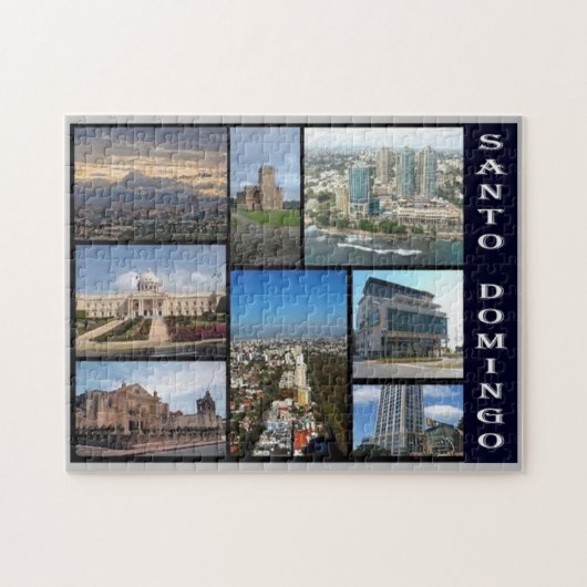 Dominicaanse Republiek - Santo Domingo - Legpuzzel (Horizontaal)