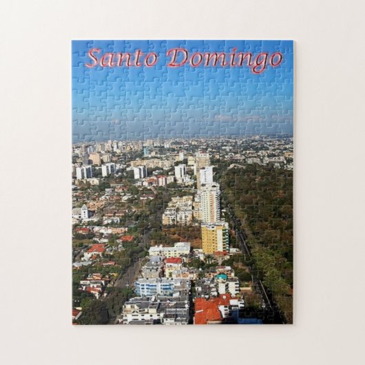 Dominicaanse Republiek - Santo Domingo - Legpuzzel (Verticaal)