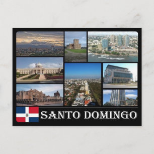 Dominicaanse Republiek - Santo Domingo - Mozaïek - Briefkaart