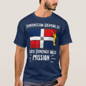 Dominicaanse Republiek Santo Domingo West Mormon L T-shirt (Voorkant)