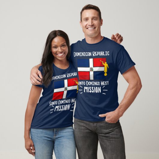 Dominicaanse Republiek Santo Domingo West Mormon L T-shirt (Unisex)