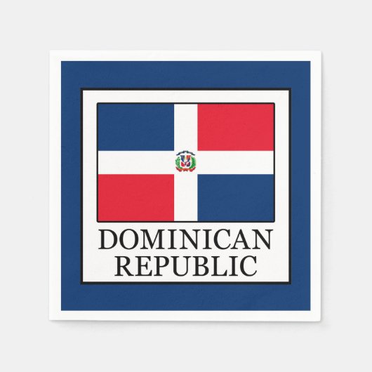 Dominicaanse Republiek Servet (Voorkant)