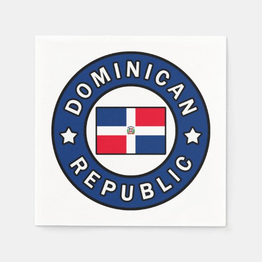Dominicaanse Republiek Servet (Voorkant)