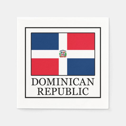 Dominicaanse Republiek Servet (Voorkant)