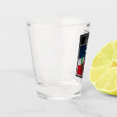 Dominicaanse Republiek Shot Glas (Links)