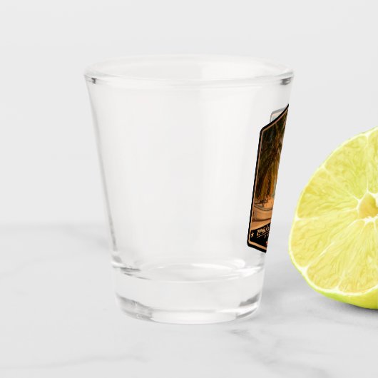 Dominicaanse Republiek Shot Glas (Links)