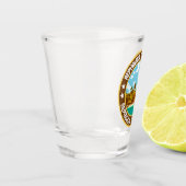 Dominicaanse Republiek Shot Glas (Links)