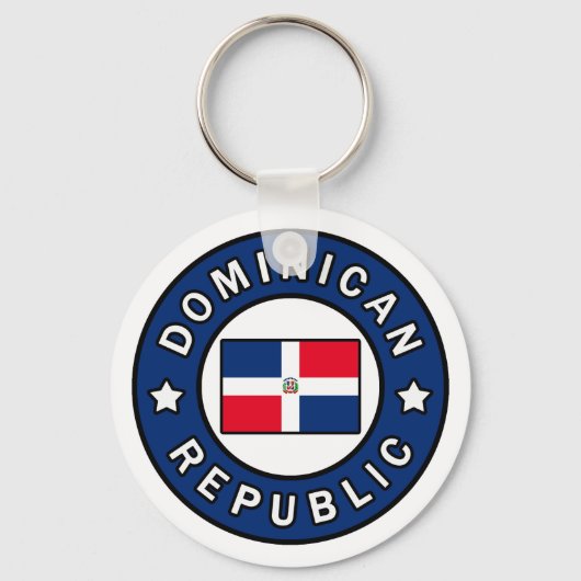 Dominicaanse Republiek Sleutelhanger (Voorkant)