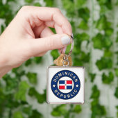 Dominicaanse Republiek Sleutelhanger (Hand)